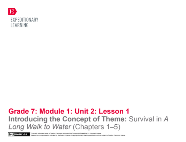 Analyzing the Central Ideas, Part 2: “The Border” Lesson Plan