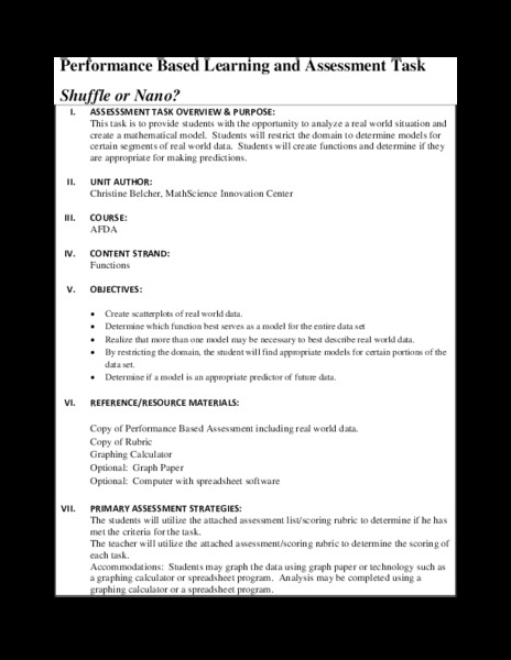 Shuffle or Nano? Performance