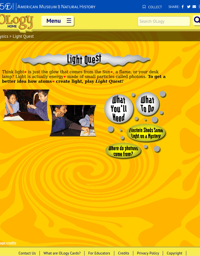 Light Quest Activity