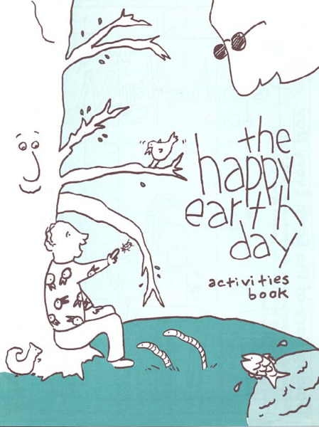 Happy Earth Day Coloring Book Activity