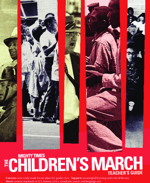 Children's March Teacher's Guide, Activity 1 Lesson Plan