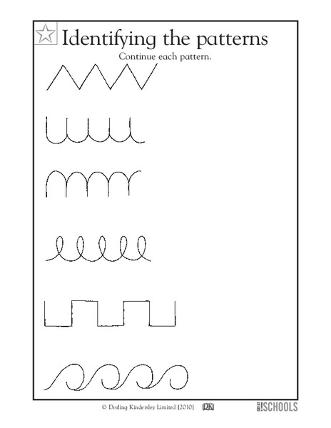 Identifying the Patterns Worksheet