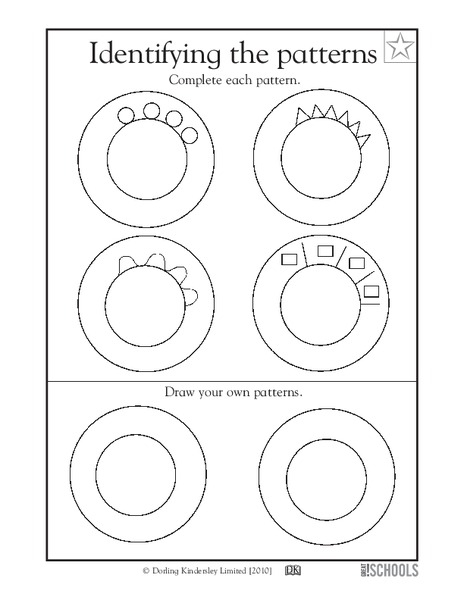 Identifying the Patterns Worksheet