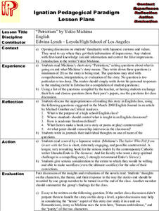 Patriotism Lesson Plan