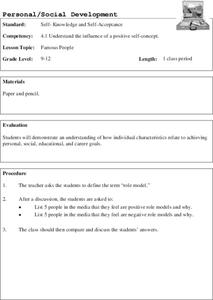 Famous People Lesson Plan