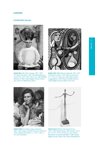 Identity Lesson Plan