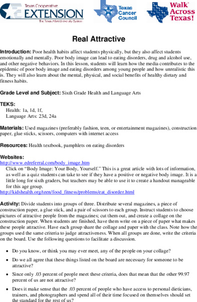 Real Attractive Lesson Plan