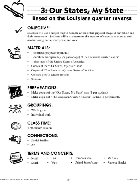 Our States, My State Lesson Plan
