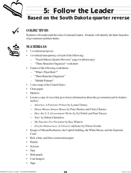 Follow the Leader Lesson Plan