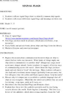 Signal Flags Lesson Plan