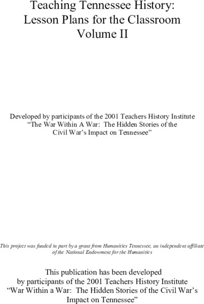 Graveyard Investigation Lesson Plan