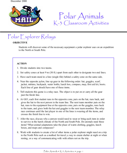 Polar Animals Lesson Plan