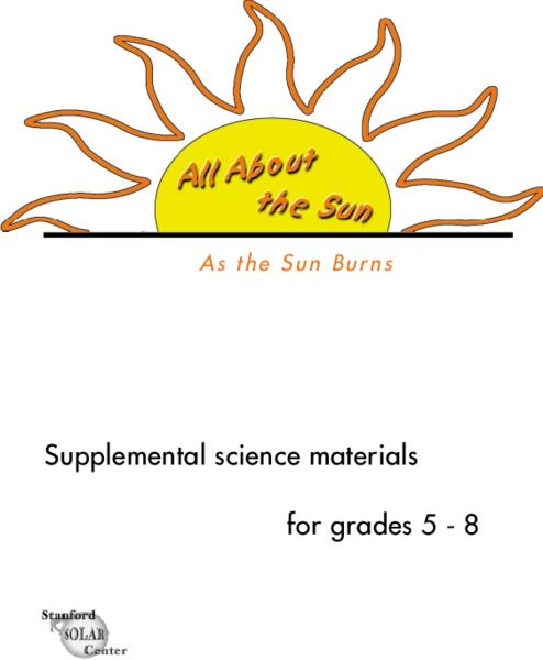 As the Sun Burns Lesson Plan