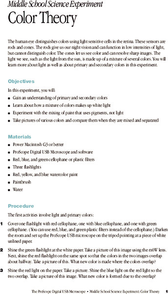 Color Theory Lesson Plan