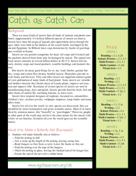 Catch As Catch Can Lesson Plan