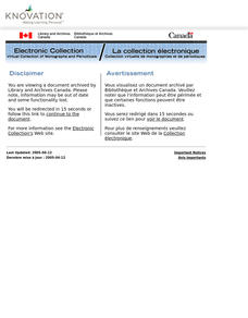 Gov't Canada: First Nations Music in Canada [Pdf] Handout