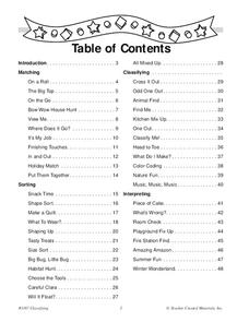 In and Out Worksheet