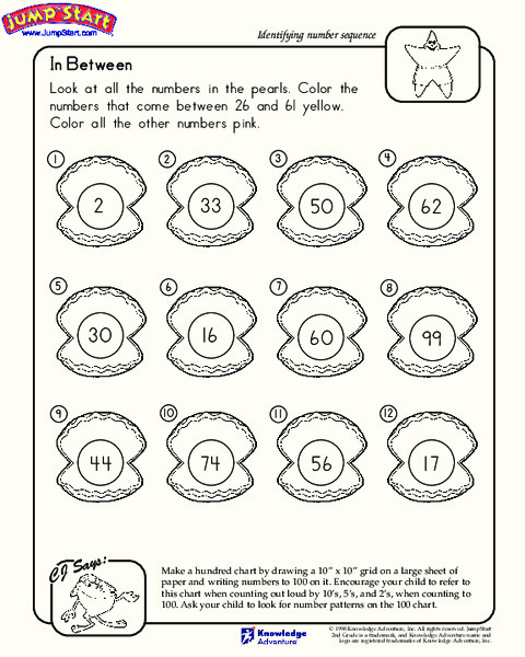 In Between Lesson Plan