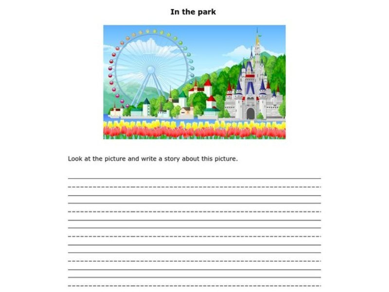 In the Park Worksheet