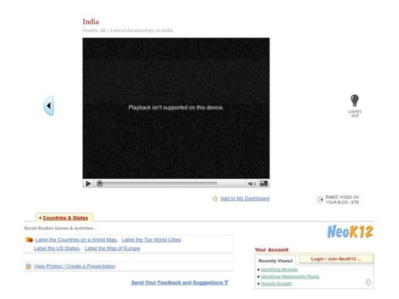 India Instructional Video