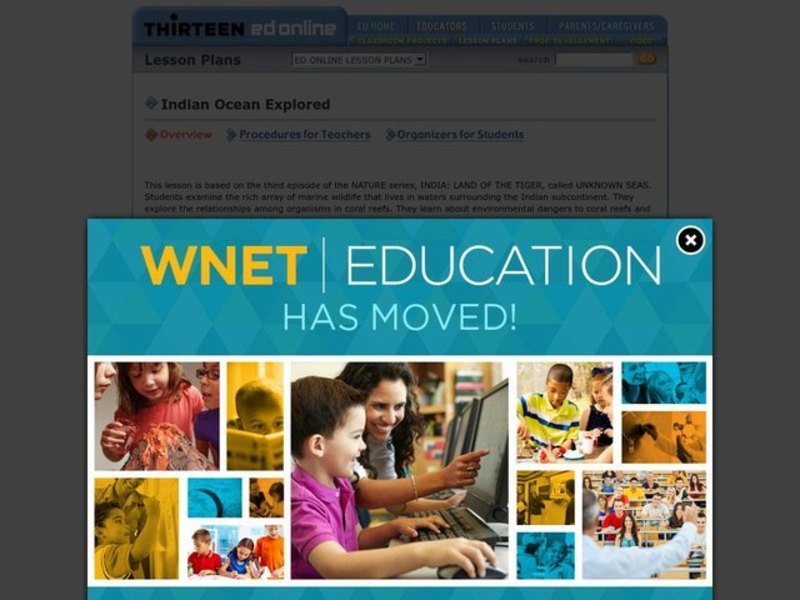 Indian Ocean Explored Lesson Plan