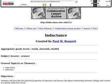 Inductance Lesson Plan