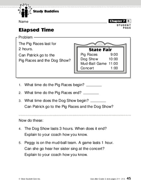 Elapsed Time Lesson Plan