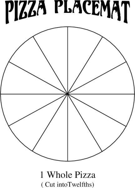 Pizza Fractions Lesson Plan