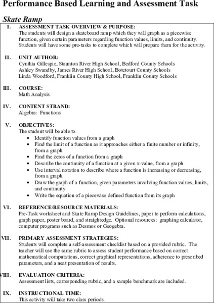 Skate Ramp Performance