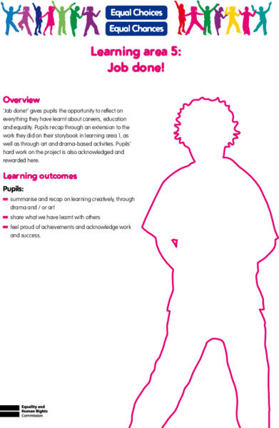 Learning area 5: Job Done! Unit Plan