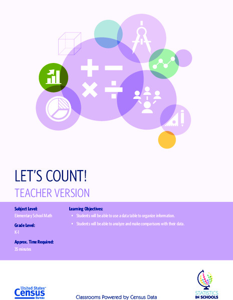 Let's Count! Activity