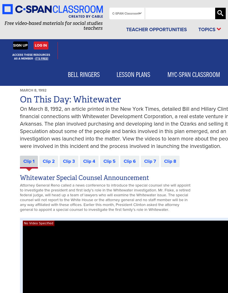 On This Day: Whitewater Instructional Video