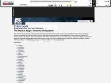 The Story of Magic: Centuries of Deception Lesson Plan