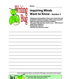 Inquiring Minds Want To Know Lesson Plan