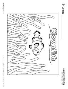 Clownfish Printable