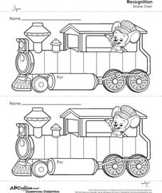 Conductor Sticker Chart