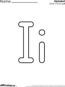Letter Coloring Combined Ii