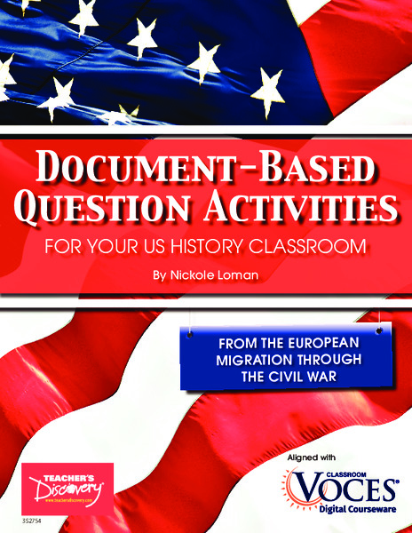 US DBQs European Migration through Civil War Assessment