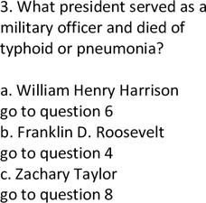 1800s Presidents gallery walk Problem Solving