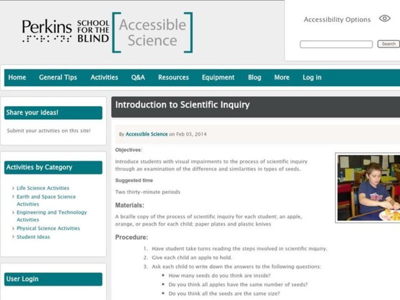 Introduction to Scientific Inquiry Activity