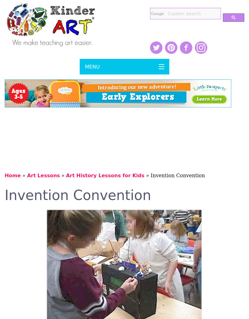 Invention Convention Lesson Plan