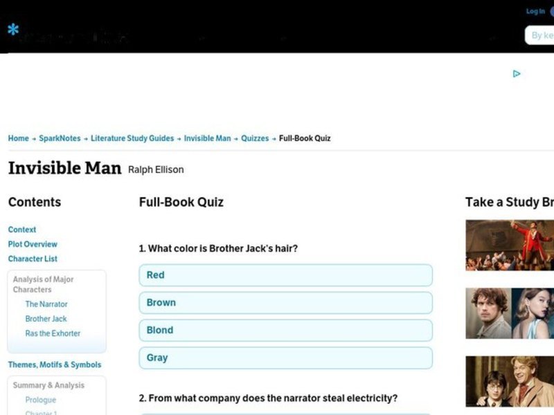 Invisible Man Interactive
