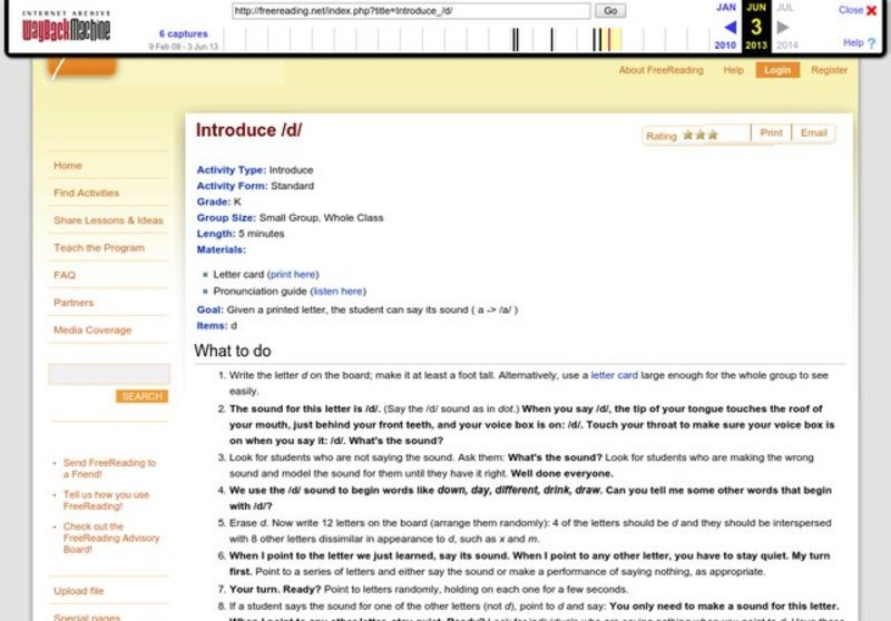 Introduce /d/ Lesson Plan