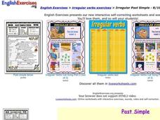 Irregular Past Simple Interactive