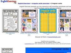 Irregular Verbs Interactive