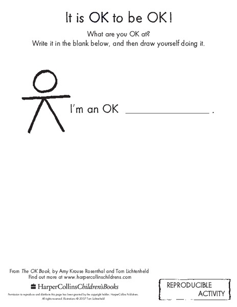 It is OK to be OK! Organizer