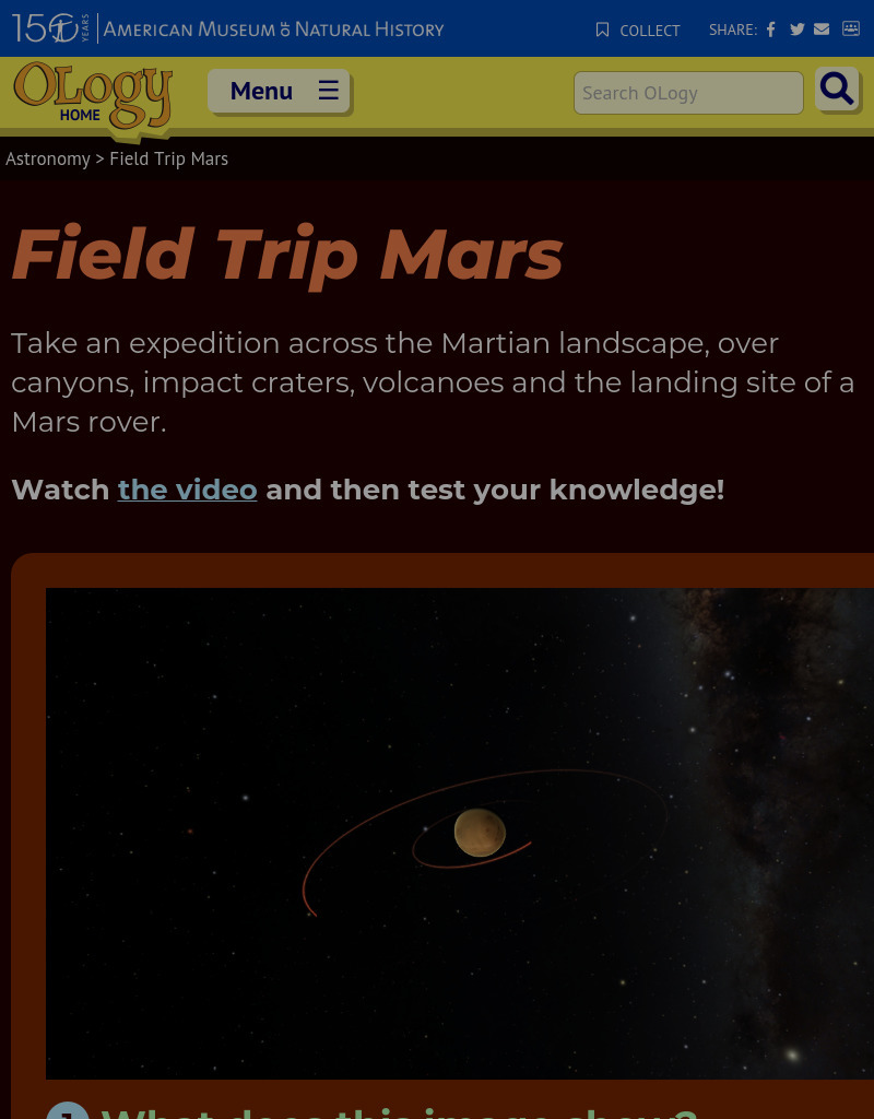 Field Trip Mars Interactive