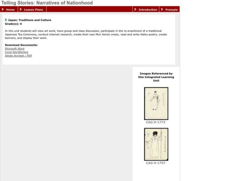 Japan: Traditions and Culture Lesson Plan