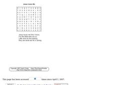 Jesus Loves Me Worksheet