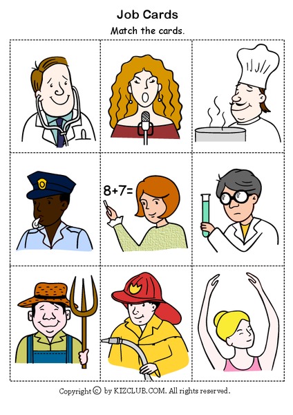 Job Cards Lesson Plan